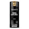 Henrys Fibras Capilares Negro 27.5g, Disimula Cabello Delgado, Aumenta Volumen
