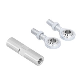 2 1/2in Adjustable Tensioning Rod Heim Joint, Stainless Steel Thread Female Metric Threaded Rod End Joint Bearing Fit for SBC BBC 350 454 En
