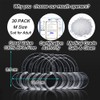30-Pack Dental Cheek Retractor, Professional Autoclavable Mouth Opener Retractors, 100%