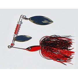 FISHIN ADDICT spinner bait fishing lure BLOOD KNIGHT 100mm / 20g (0.5oz)