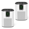 ykz_beaquicy White household air purifier two-piece set, can be timed