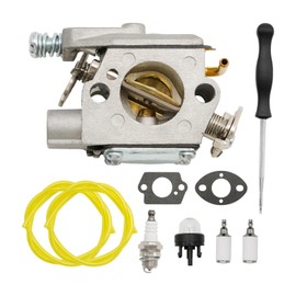 JUUDDENPARTS Carburetor w/Tune up Kit, Replacement for Ryobi RY3714 Gas Chainsaw Replacement for Ryobi RY3716 Gas Chainsaw, Replaces 309376002