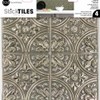 RoomMates TIL4625FLT StickTiles Gold Tin Peel and Stick Tile