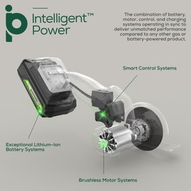 Greenworks 24V Brushless Cordless Compact Cut-Off Tool Kit, 2.0Ah Battery & Fast Charger, With Extra 3 in. Cut-Off Wheels (3-Pack)