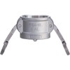 TOYOX Camlock Coupler Dust Cap 634-B-2-1/2-AL For Plant Piping and