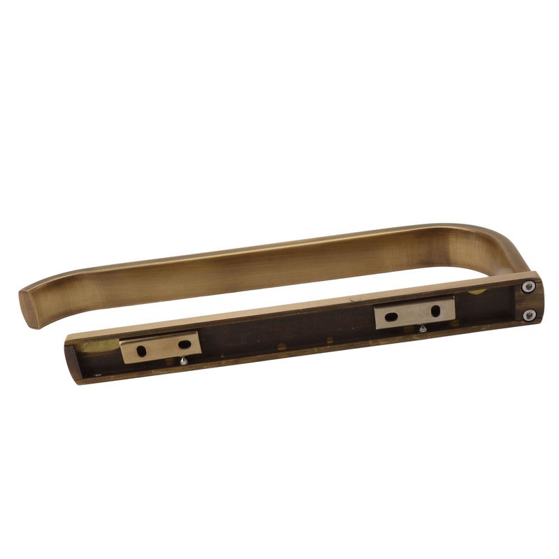 Wall Mounted Towel Rack Stainless Steel Retro Style Space Saving
