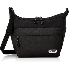 Outdoor Products Rough Series Shoulder Bag, Sacoche, Shopping Bag, Simple, Casual, black1