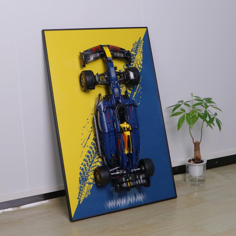 Display Wallboard for Technic Oracle Red Bull Racing RB20 F1