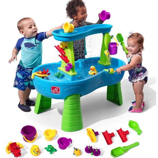 Step2 Rain Showers Splash Pond Water Table, Kids Water and