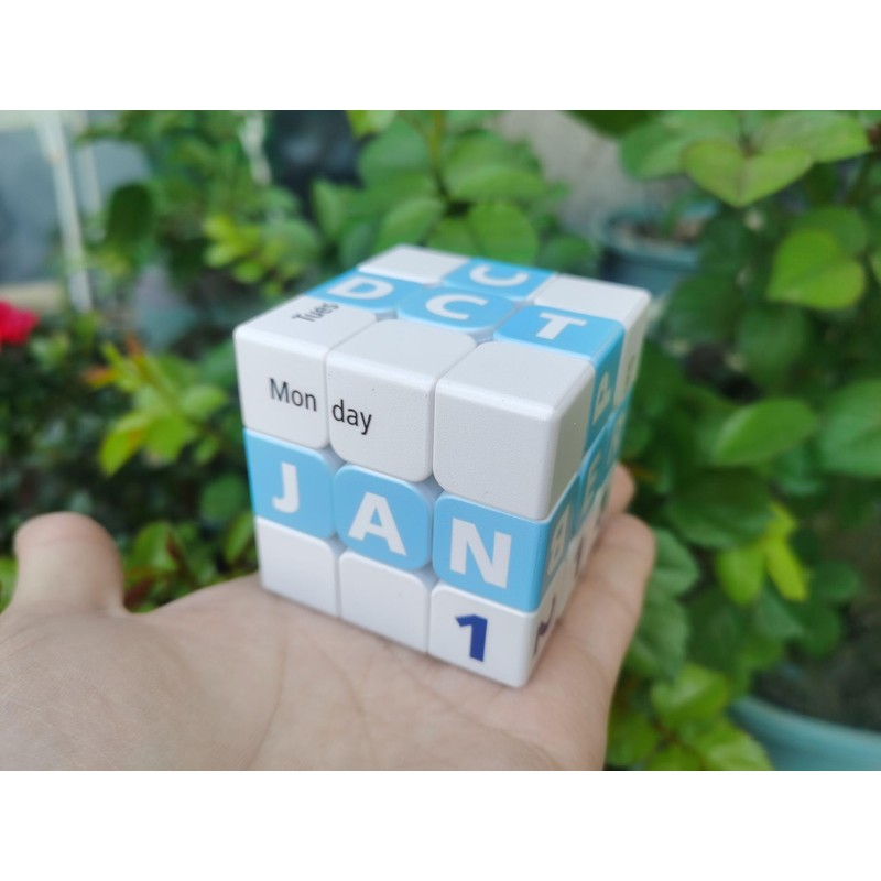 Cuberspeed Calendar Cube 3x3 Speed Cube Toys Puzzle