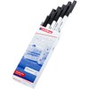 edding 4600 textile pen - black - box of 10