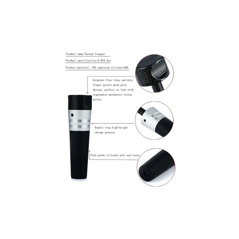 Sacacorchos Kit Completo En Caja Iccker Wine Opener Set