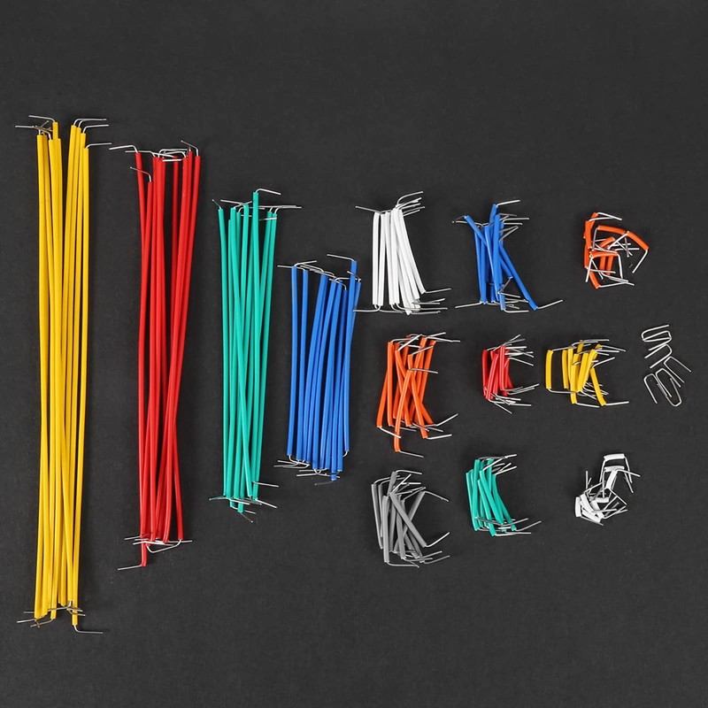 Jumper Wire, Set of 140, Includes Storage Box, 0.08 inches