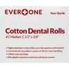 EverOne Rollos de algodón dental de 3,8 cm, número 2,