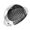 WHAMVOX Round Stainless Steel Vent Cover Windproof Louver Grille for