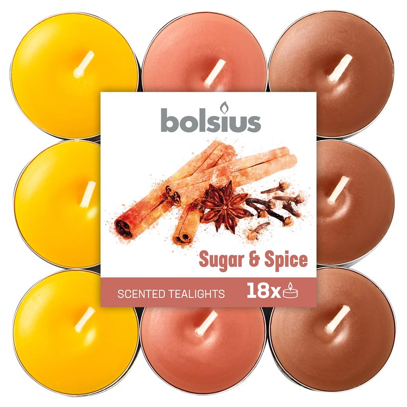 Bolsius 101826943487 Wax, Sugar and Spices, One Size