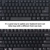2Pcs Korean Keyboard Stickers for PC Computer Laptop Desktop Keyboard,