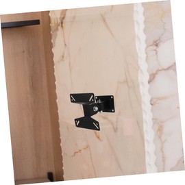 Tofficu 1 Set Corner Tv Mount Bracket Wall Mounted Tv Hanger Easy Installation Sturdy Frame for Spaces and Housewarming