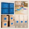 Meitaat Pack of 500 Round Stickers 76 mm Colour Coding