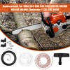 Recoil Rewind Starter Handle Rope Pulley Spring Kit Replacement for