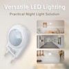YAFIYGI Travel Night Light Portable Plug-in 0.7W Travel LED Night