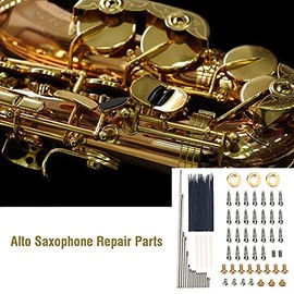 Alto Sax Repair Parts Screws Springs Set Wind Instrument DIY Replacement Accessory Saxophone Repair Maintenance Kits