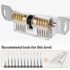 IGGDOQI Lock Pick Set, [42Pcs] Premium Practice Lock Picking Tools