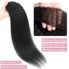 Kinky Straight Bundles Human Hair 16 18 20 Inch Yaki