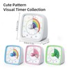 Yunbaoit Visueller Timer mit Nachtlicht, 60 Minuten Countdown Timer, Kinder