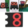 PVC Portable Universal 2 Hole Pool Cue Billiards Snooker Stick
