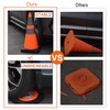 OrangeStar 4-Pack Safety Cones 28” Collapsible Traffic Cones, Orange Pop-up