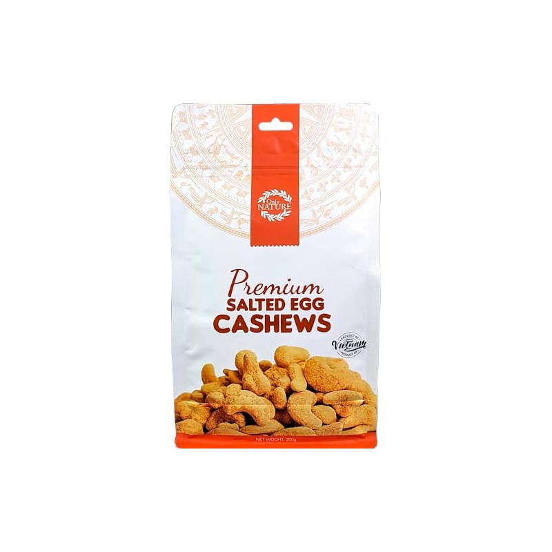 Only Nature Salted Egg Cashews, 200g