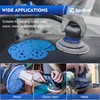 SpeTool 125mm 9 Holes 60 Pack 400 Grit Heavy Duty