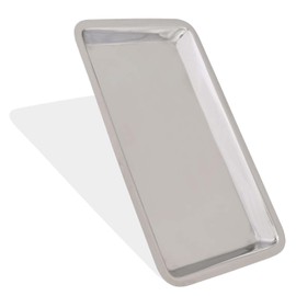 Medical Rectangular Flat Instrument Trays Medical, Dentistry, Tattoo studio,Veterinary and Multipirpose Use trays (28x18x2cm)