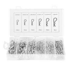 150pcs Cotter Tractor Pin, Trailer Hitch Pin, Cotter Pin Puller, Suitable for Farm Equipment, Trailers, Or Other Machinery
