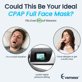 3 Packs Replacement Cushion for Airfit F20 Large, Secure Seal and Comfortable Fit, Replacement CPAP Supplies with Advanced Silicone Material