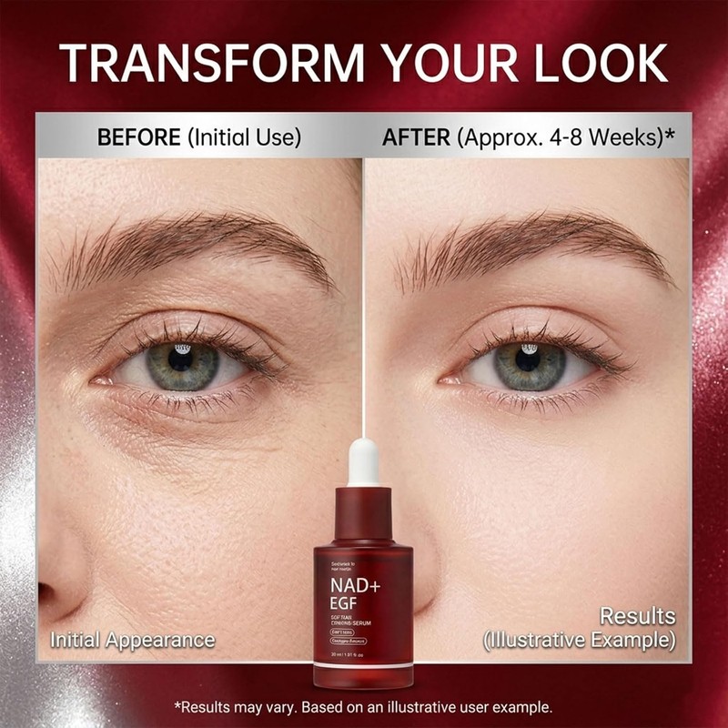 NAD+ EGF Firming Serum, Anti-aging Radiance Boosting Serum for Face