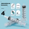 Pack of 30 Plastic Syringes 5 ml, Measuring Syringe Disposable