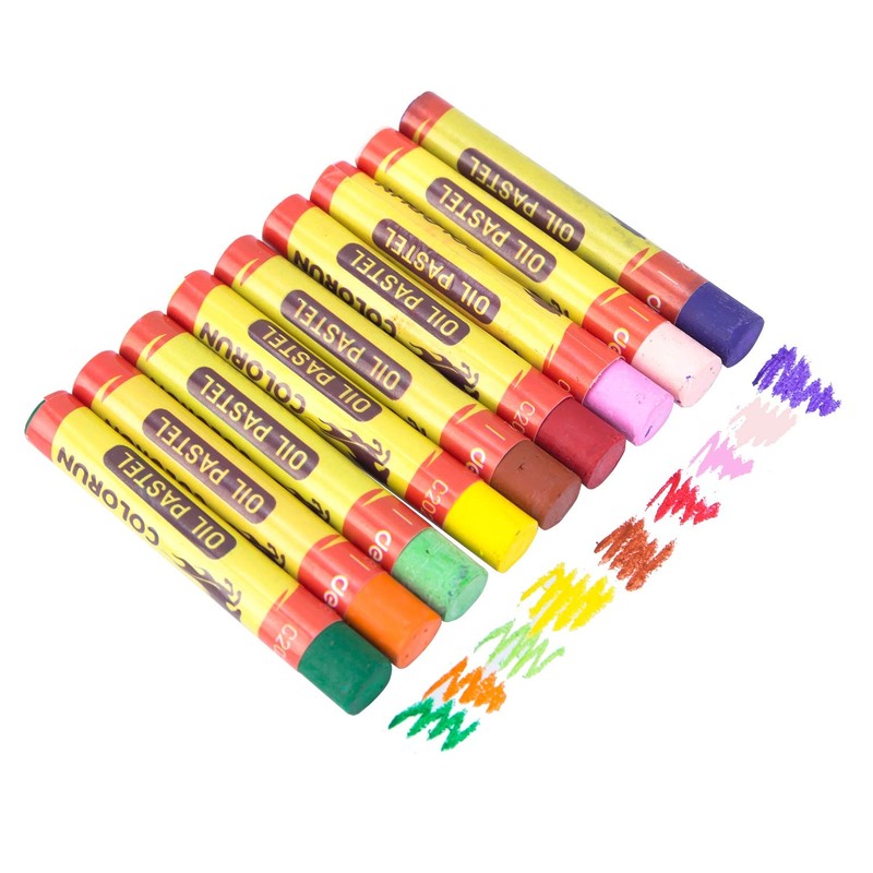 Evans Educational EC210 Deli Oil Pastel, Pack of 18