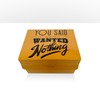 FETTIPOP Gift Box (You Said 'Nothing'), Exploding Confetti Gift Boxes,