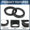 INFINAUTO 78.1mm to 56.1mm Car Wheel Hub Centric Rings Black