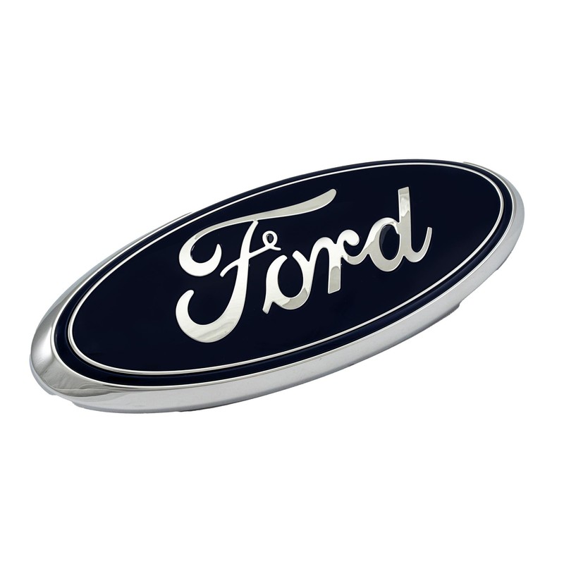 Ford Original Transit Mk8 Ranger Mk4 Front Oval Emblem Blue