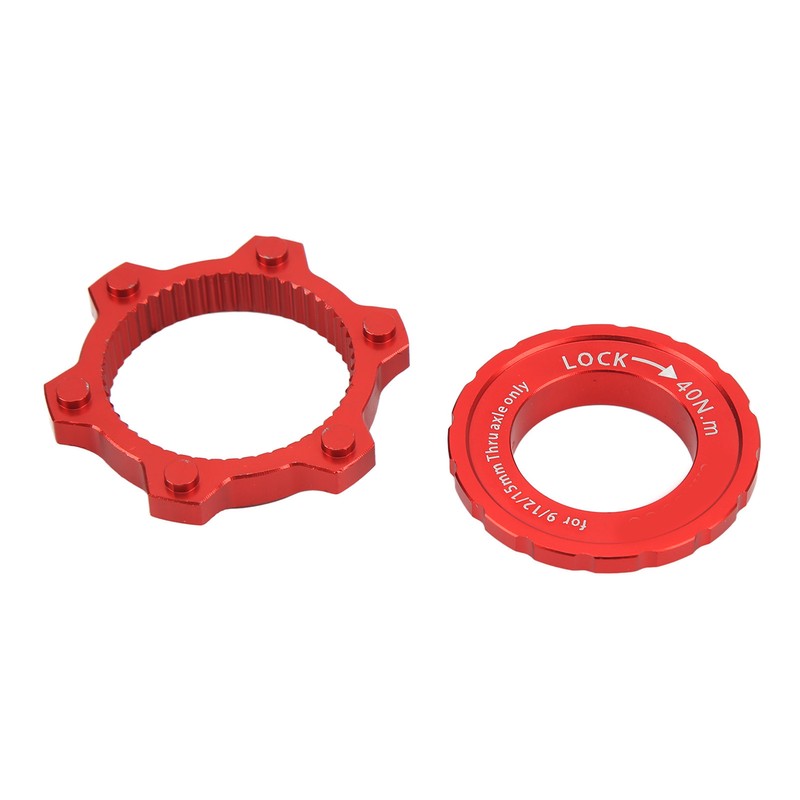 CANSUCC Bike Hub Disc Brake Center Lock Adapter Aluminum Alloy