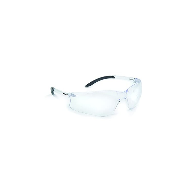 Riley Fabri Safety Glasses Sports Style Clear Frame UV Protective