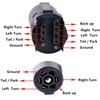 YSIL Trailer Plug Adapter 7Pin Round to 4Pin and 5Pin