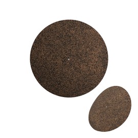 Turntable Record Pad, 12 Inch Vinyl Record Mat, Cork, Antistatic, Turntable Mat, Non-Slip Turntable Slipmat for LP Records