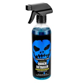 Voodoo Ride® Ceramic Quick Detailer - SiO2 Polymer Blend, pH Neutral, Safe on All Exterior Surfaces, Repels Dirt, Pina Colada Scent, Adds Protection to Ceramic Coats