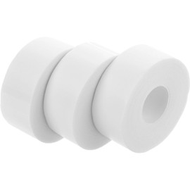 Protectores de Cuello Invisibles para Días de Verano, Cinta Adhesiva de Color Claro para Camisas y Sombreros, Transpirable y Fácil de Quitar, 3 Rollos de 2.5cm X 800cm