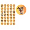 Funny Dog Stickers, 35 Different Funny Animal Stickers for Kids