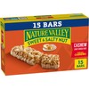 Nature Valley Sweet and Salty Nut Granola Bars, Cashew, 15